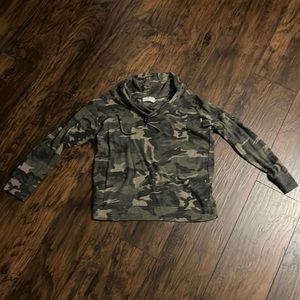 Small Camo Mock-Neck by Thread Times